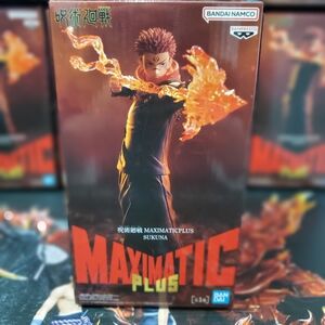 Maximatic Plus Sukuna Action Figure with Fiery Orange Details